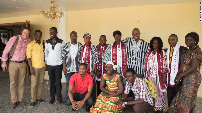 Finalists of Integrity Idol Liberia 2015. 
